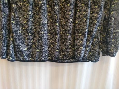 Top s farebným vzorom, čierna, biela, zelená, xxxl, xxxl