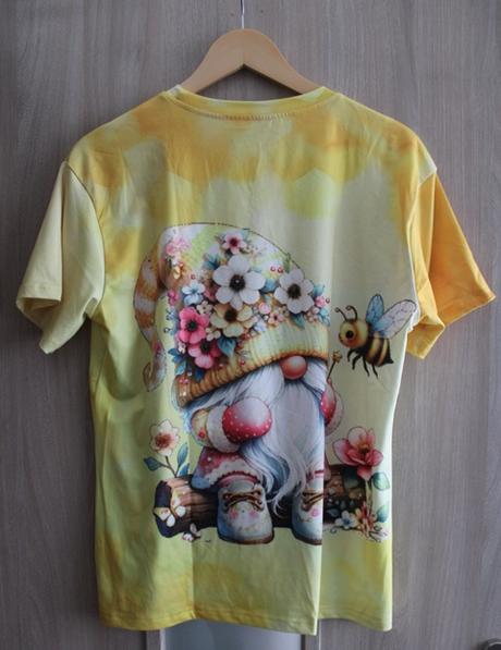 Dámske žlté tričko č. m, m