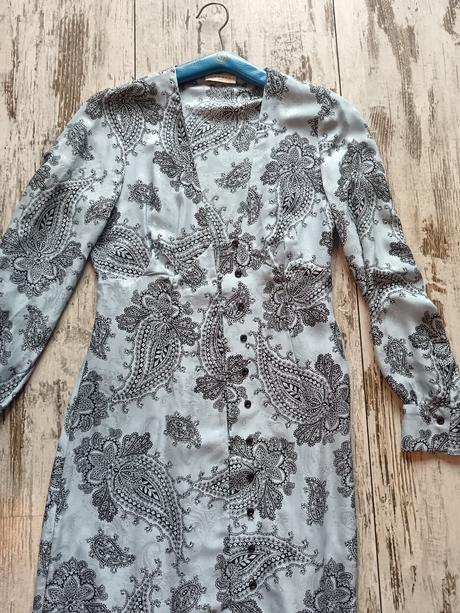 Luxusné hodvábne šaty sandro paris 34-36, sando,s