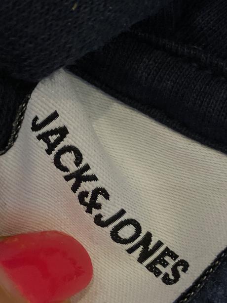 Pánska mikina s kapucňou jack jones (s), s
