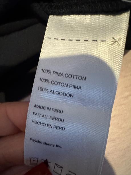 Psycho bunny tricko, 116