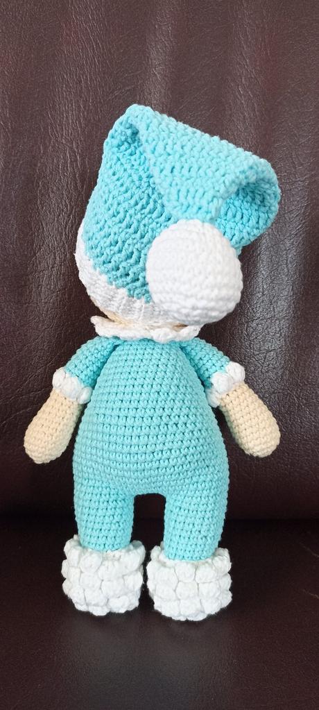 Háčkované bábätko 25cm,