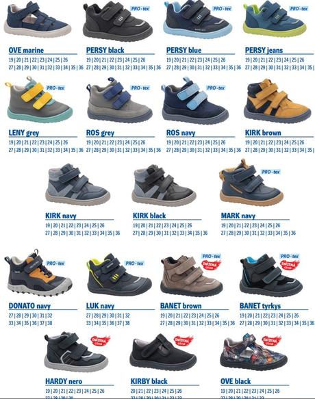 Protetika barefoot katalóg jeseň 2026, protetika,19 - 36