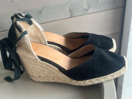 Letná elegancia castañer espadrilky, 39