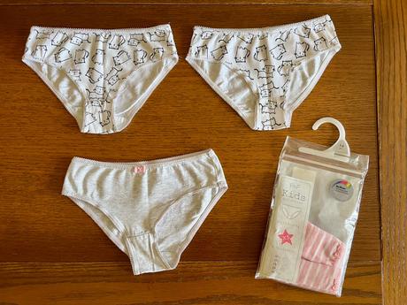 Nohavičky s mačičkami a pásikmi 5 kusov, f&f,116