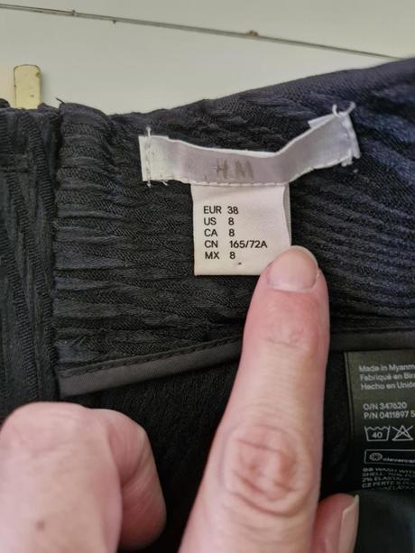 Sukňa, h&m,38