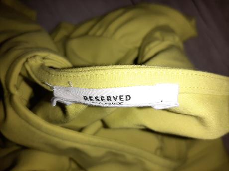 Neónové šaty reserved, reserved,l