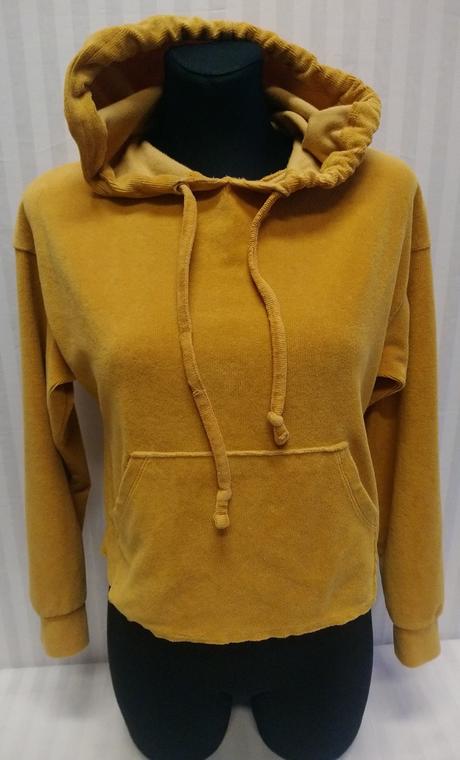 Dámska crop mikina klokanka, bershka, bershka,xs