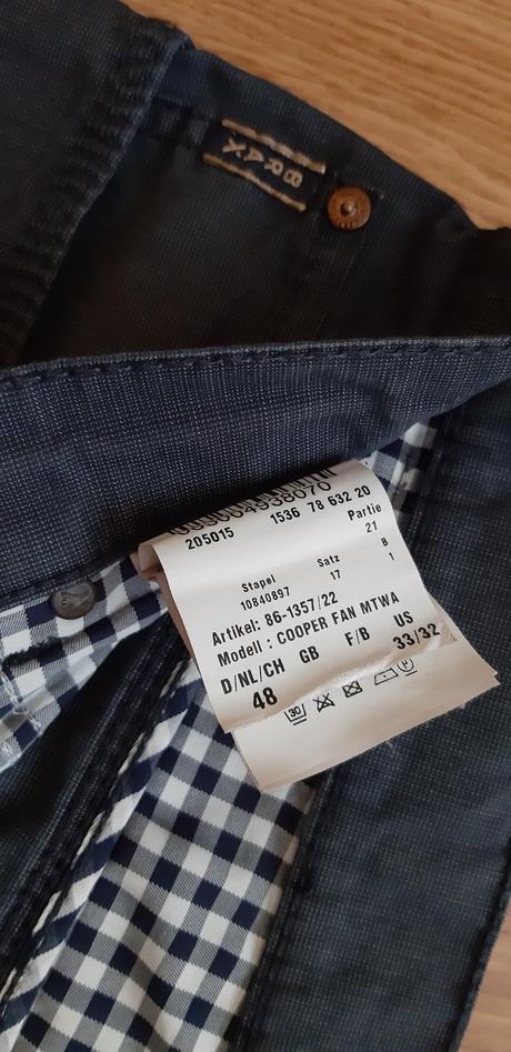 Pánske nohavice brax 33/32, 32