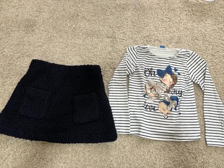 Sukňa a tričko mayoral, mayoral,128