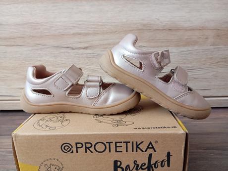 Barefoot sandálky protetika nery pearl pink 23, protetika,23