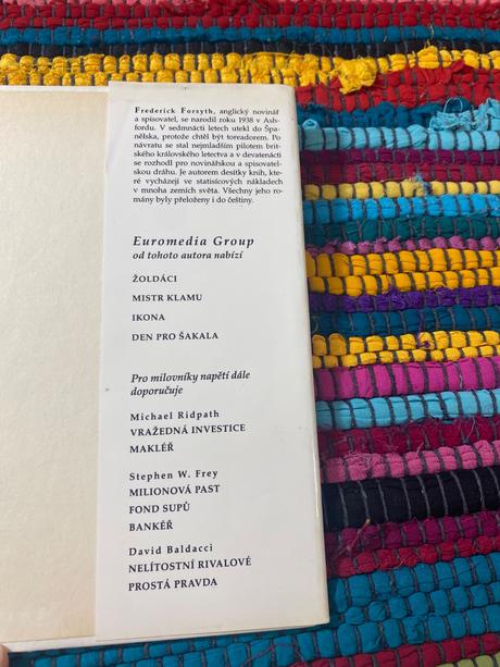 Vyjednavač frederick forsyth dobrodružství napětí,