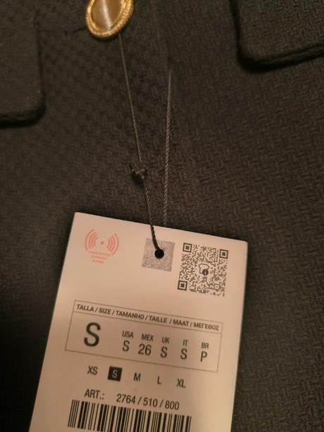 Krátke sako zara, zara,s