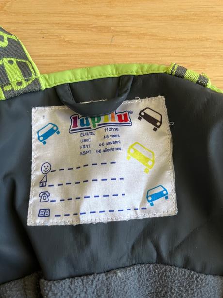 Chlapčenské nepremokavé nohavice, lupilu,110