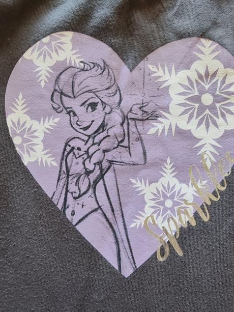 Teplakové šaty frozen, lupilu,116