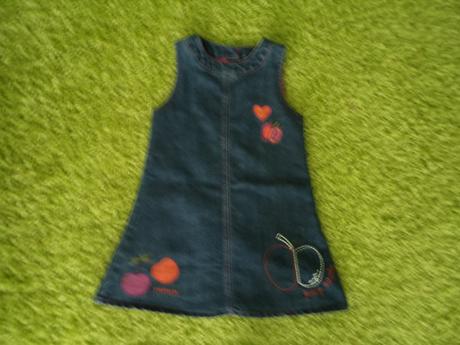 Rifľove šaty denim, denim,86