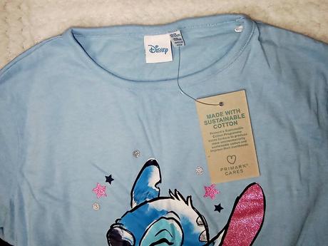 Tričko pyžamo stitch 158, primark,158