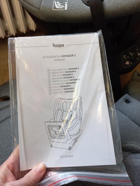 Autosedačka zopa voyager 2, zopa