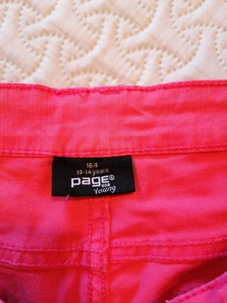 Dievčenské riflové kraťase, 164