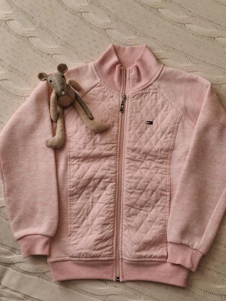 Zateplená mikina, tommy hilfiger,134