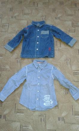 Košele pre chlapca vel.92, 92