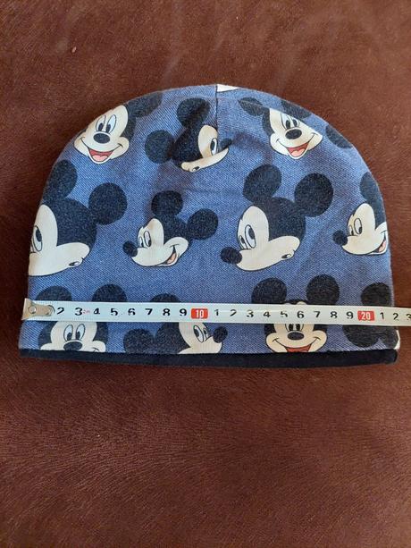 Set 2 vrstvový čiapka nákrčník mickey, <50