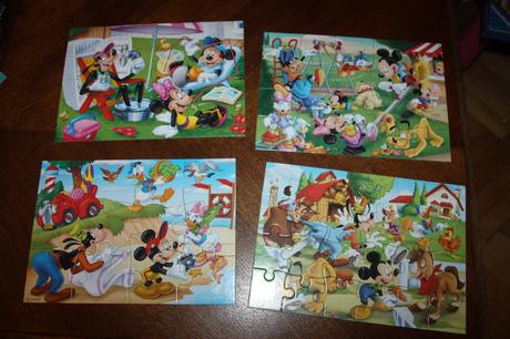 Puzzle mickey 12+16+20+24,
