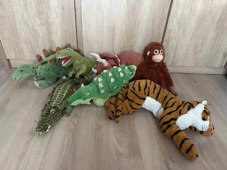 Ikea plyšové hračky,