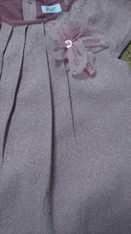 Ružové šatočky veľ.4-5 rokov, f&f,122