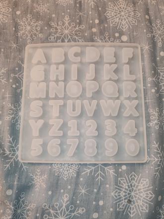 Forma abeceda na rozne vyrobky, 