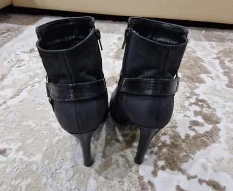 Kožené členkové čižmičky, gino rossi,36