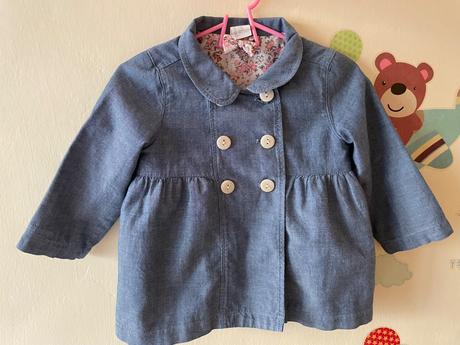 Dievčenský kabátik vel 80 zn h&m, h&m,80