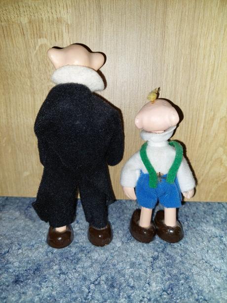 Retro postavičky špejbl a hurvinek,