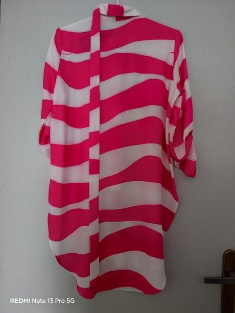 Predĺžená blúzka s opaskom, 38