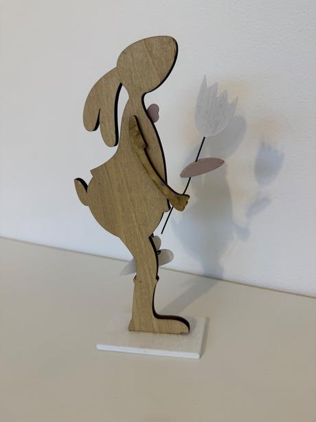 Drevený veľkonočný zajac, 