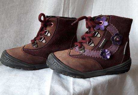 Zimné kožené topánky richter, richter,22
