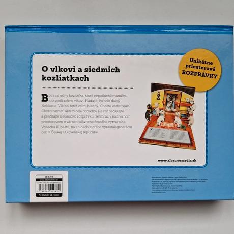 O vlkovi a siedmich kozliatkach - 3d leporelo,