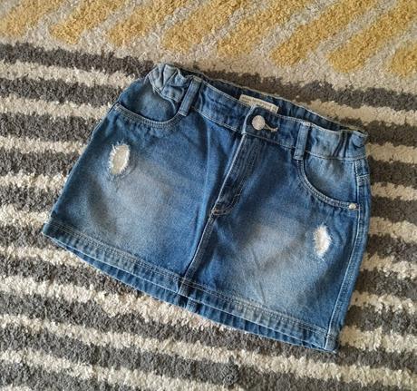 Riflová minisukňa 140/146, terranova,140