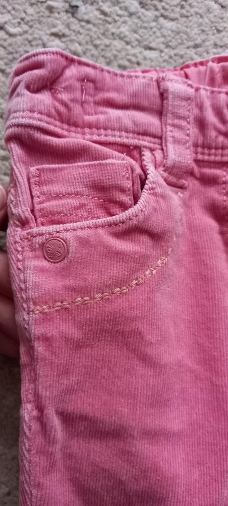 Menčestrové nohavice 74, next,74