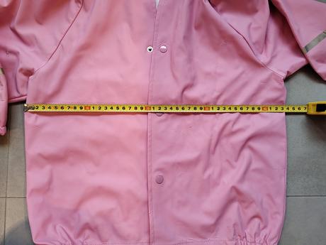 Ružová nepremokavá tenká bunda, 122