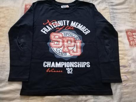 Chlapčenské tričko s dlhým rukávom 146 cm, 146