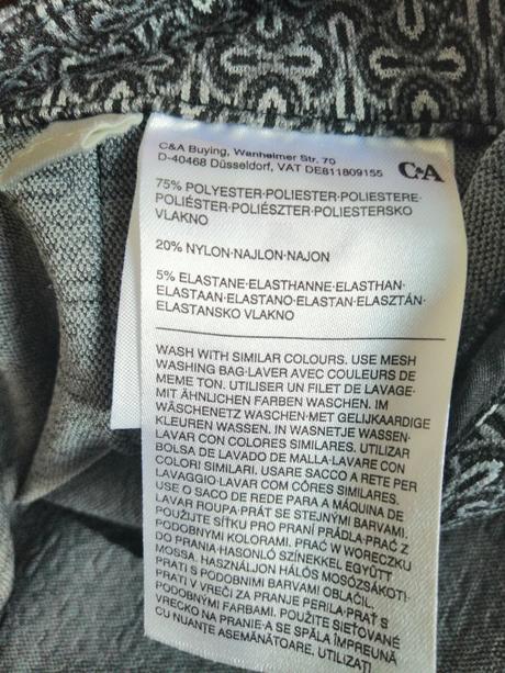 Nohavice zn. c&a nenosené, 2 ks, c&a,46