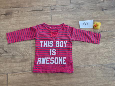 Dlhý rukáv, h&m,80