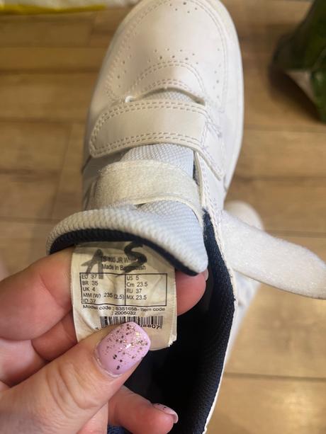 Tenisky biele vel. 37, decathlon,37