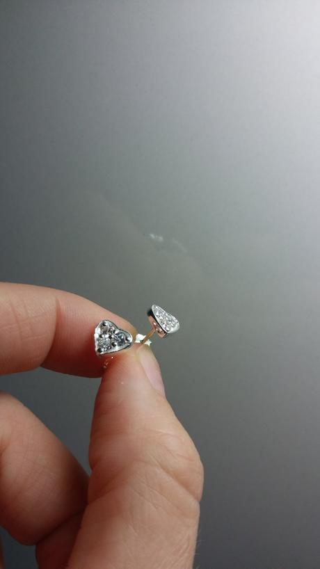 Strieborne nausnicky pre dievčatká, 