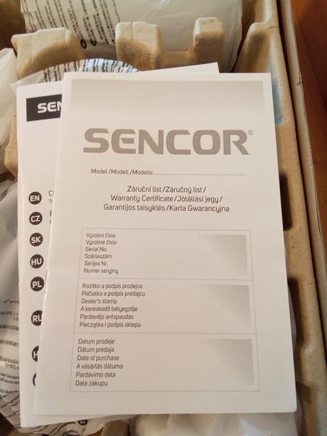 Sencor shb 9130wh tyčový mixér., sencor