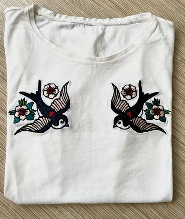 Tričko s lastovičkami,