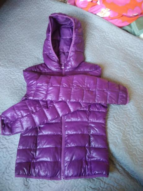 Leskla fialova bundicka, terranova,xs