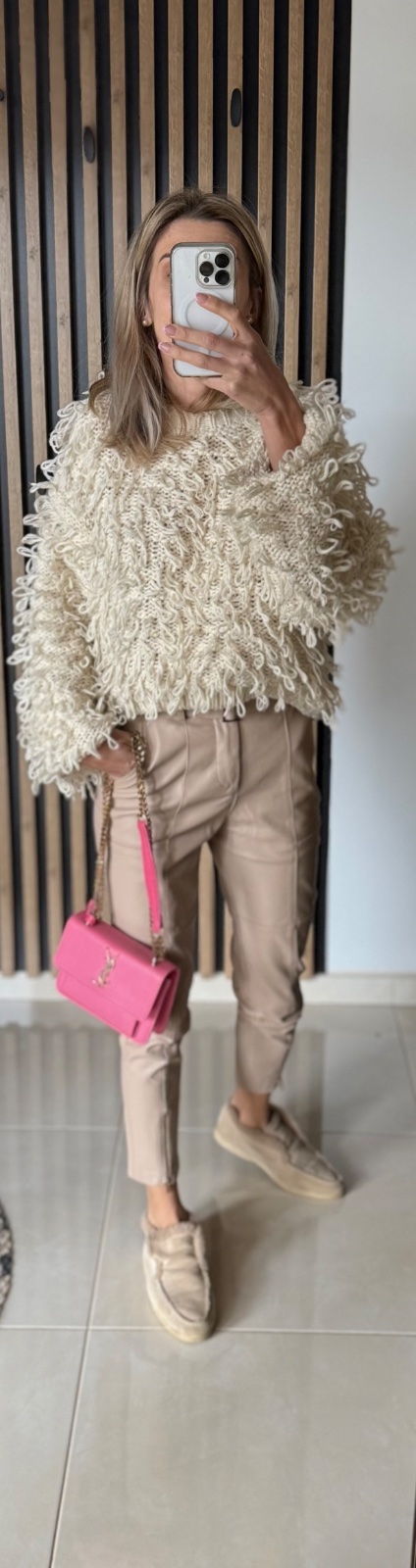 Béžové kozenkove nohavice ll veľkosť xxs, xs