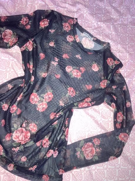 Priesvitné tričko, stradivarius,m